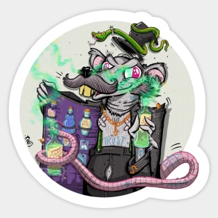 Snake Oil Merchant Sticker